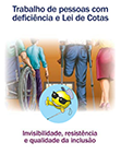 Livro Trabalho de pessoas com deficincia e qualidade da incluso, verso para Cegos.
